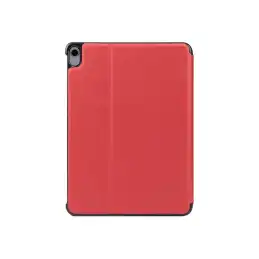 Mobilis Origine - Étui à rabat pour tablette - cuir artificiel - rouge - 10.9" - pour Apple 10.9-inch iPad A... (048044)_4